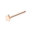 Little Star Silver Straight Nose Stud NSKA-03s